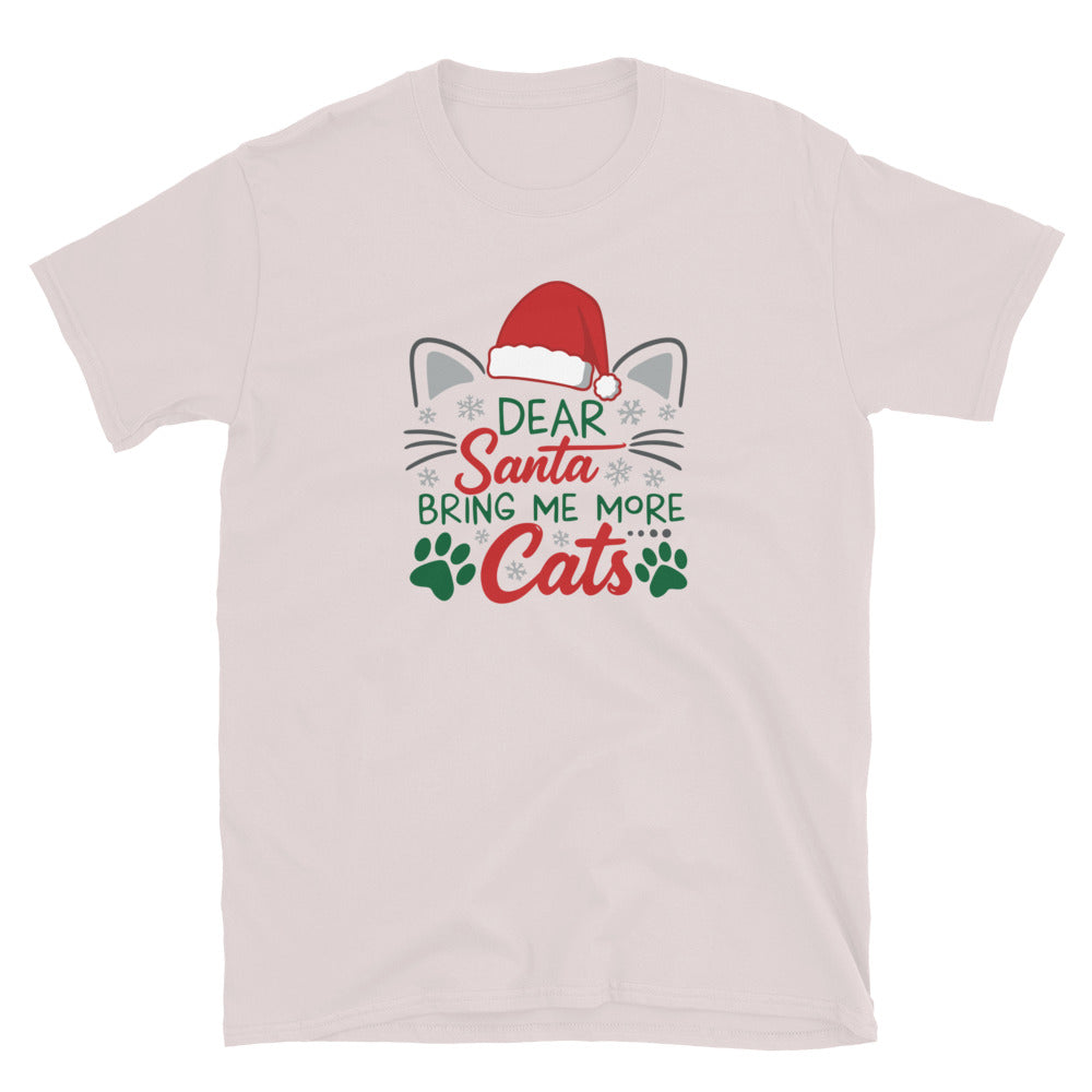 Dear Santa Send Cats T-Shirt
