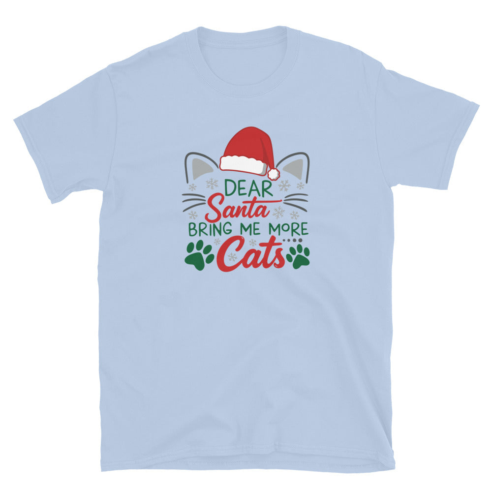 Dear Santa Send Cats T-Shirt