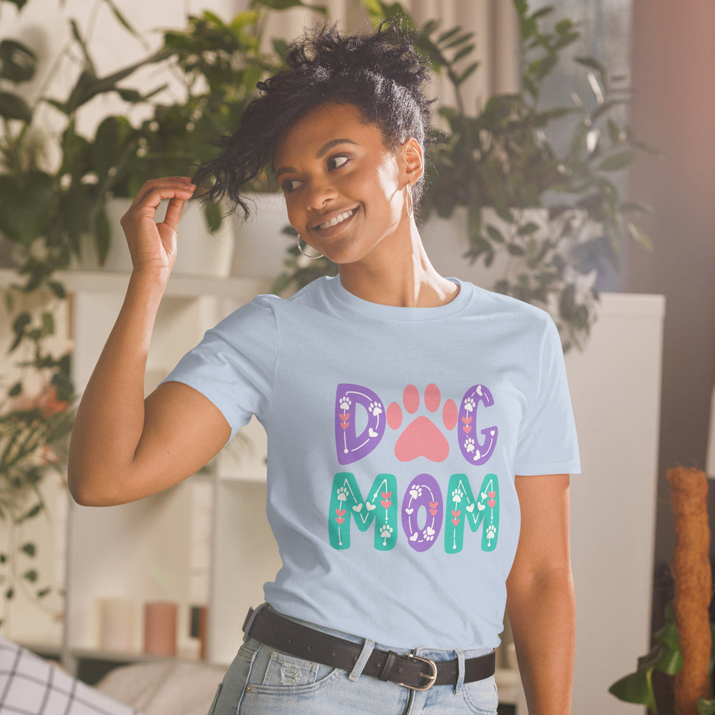 Dog Moms Pastel Vibes T-Shirt