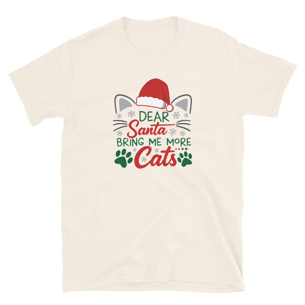 Dear Santa Send Cats T-Shirt