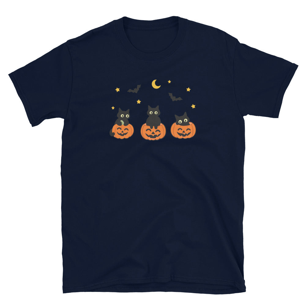 Kooky Cats & Pumpkins T-Shirt
