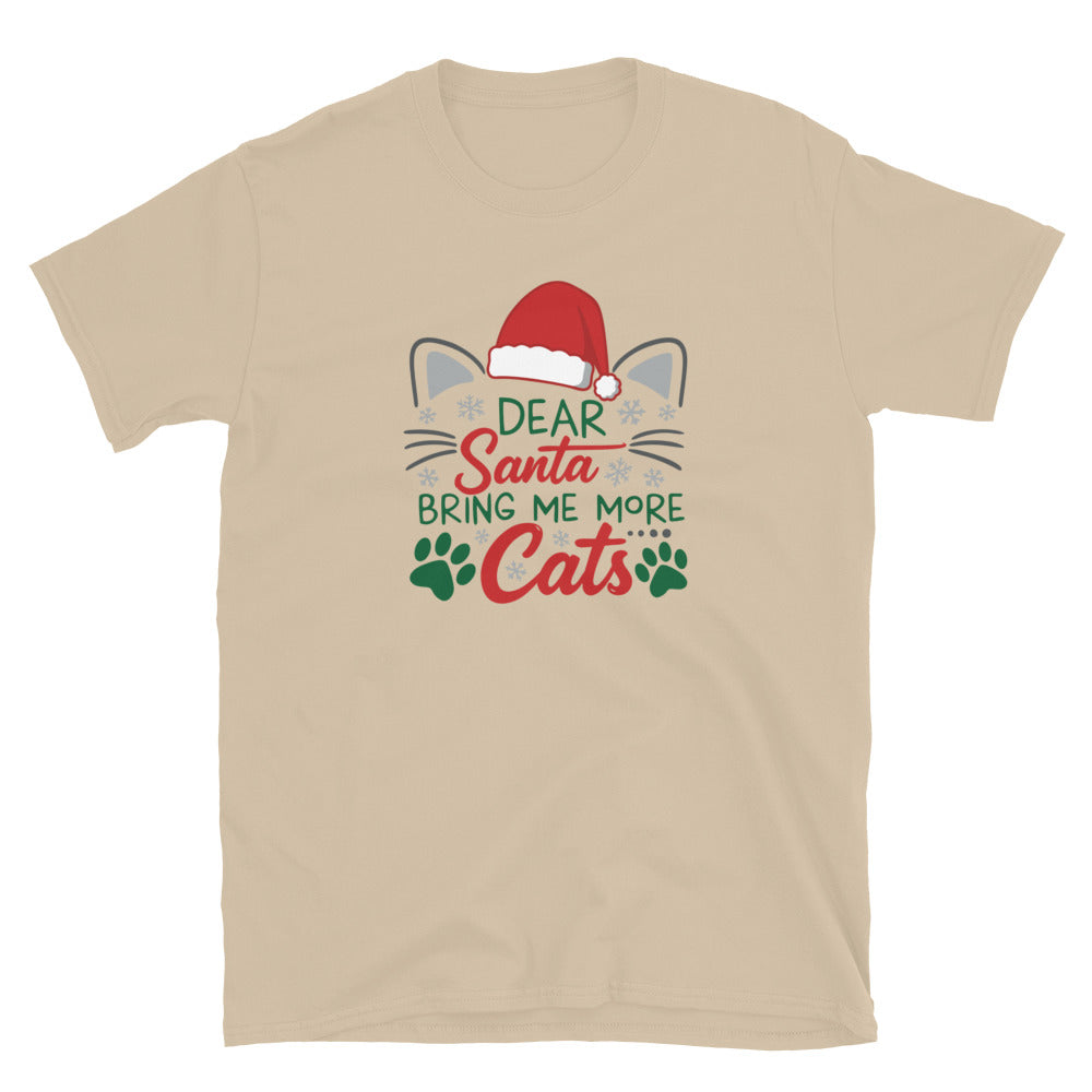Dear Santa Send Cats T-Shirt