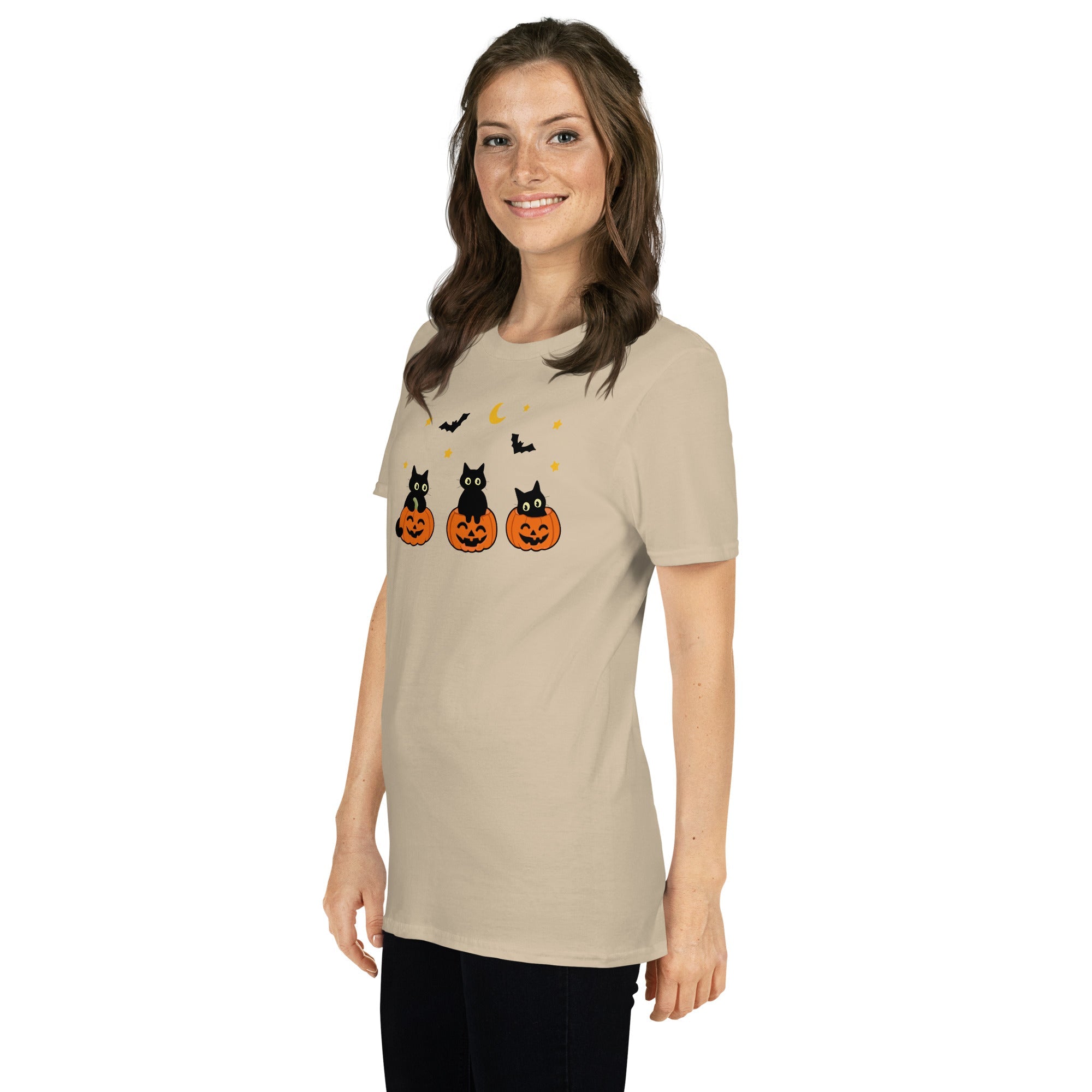Kooky Cats & Pumpkins T-Shirt