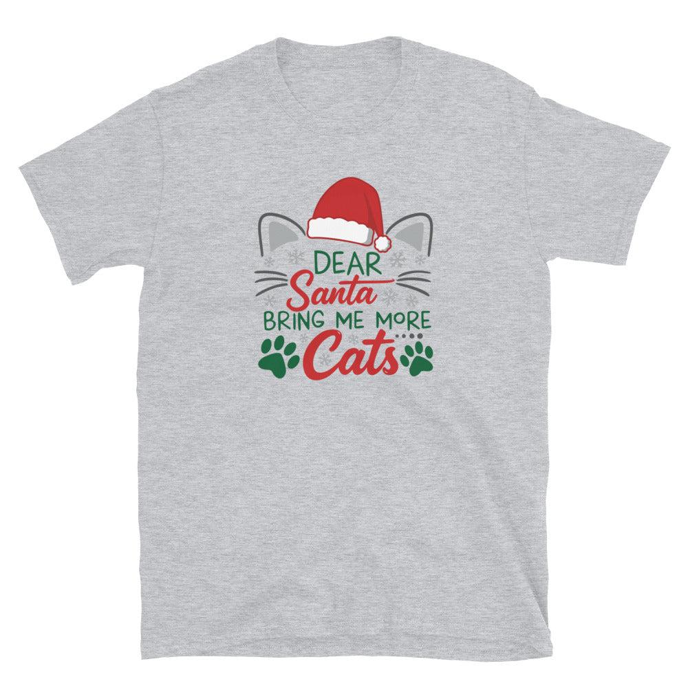 Dear Santa Send Cats T-Shirt