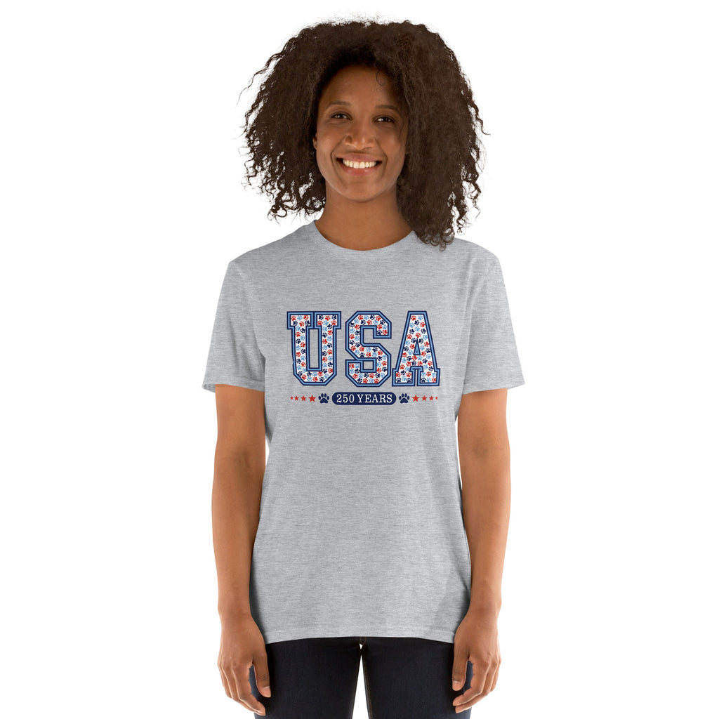 Paw Print USA 250th Birthday T-Shirt
