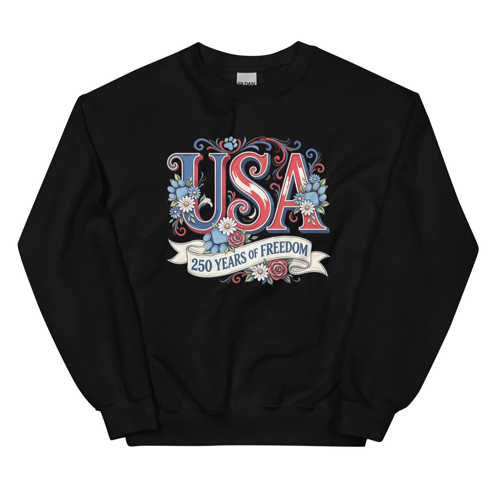 USA 250 Years Crewneck Sweatshirt
