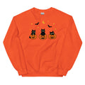 Kooky Cats & Pumpkins Crewneck Sweatshirt