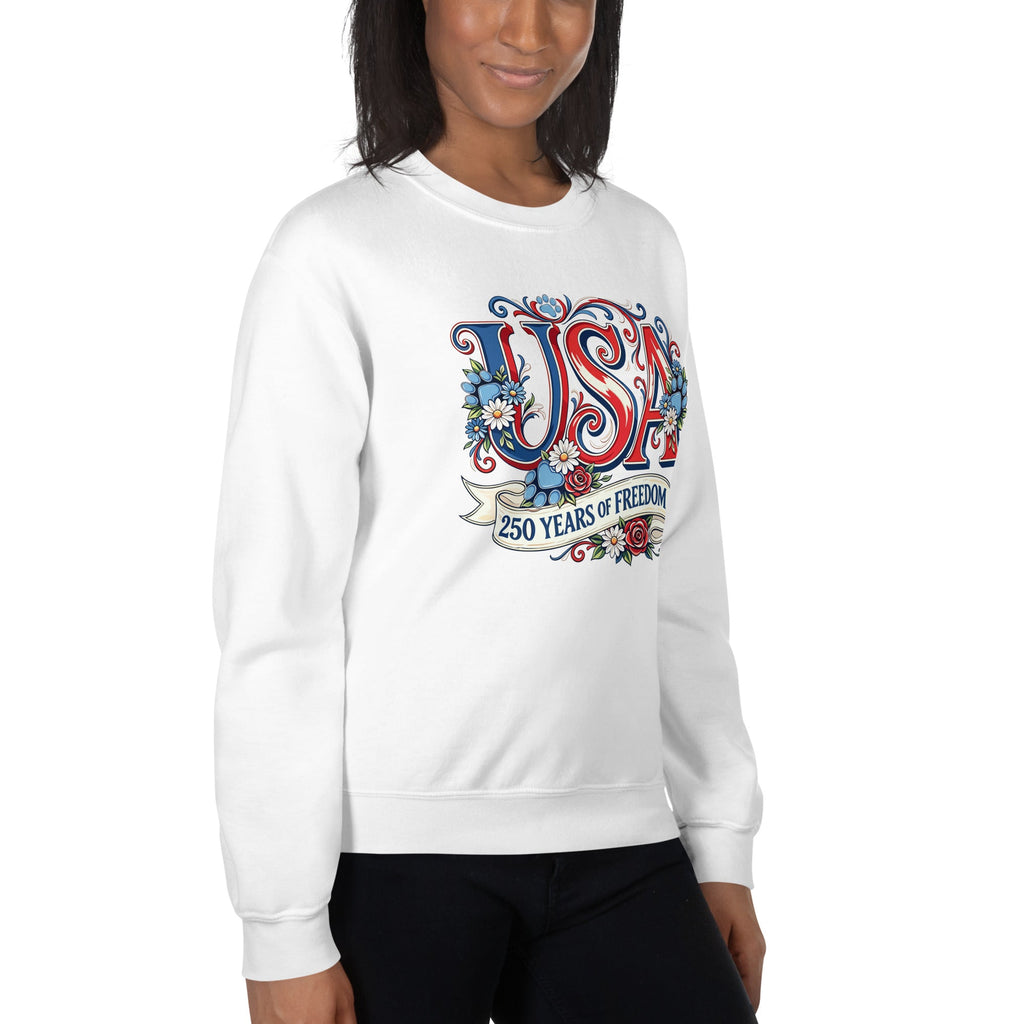 USA 250 Years Crewneck Sweatshirt