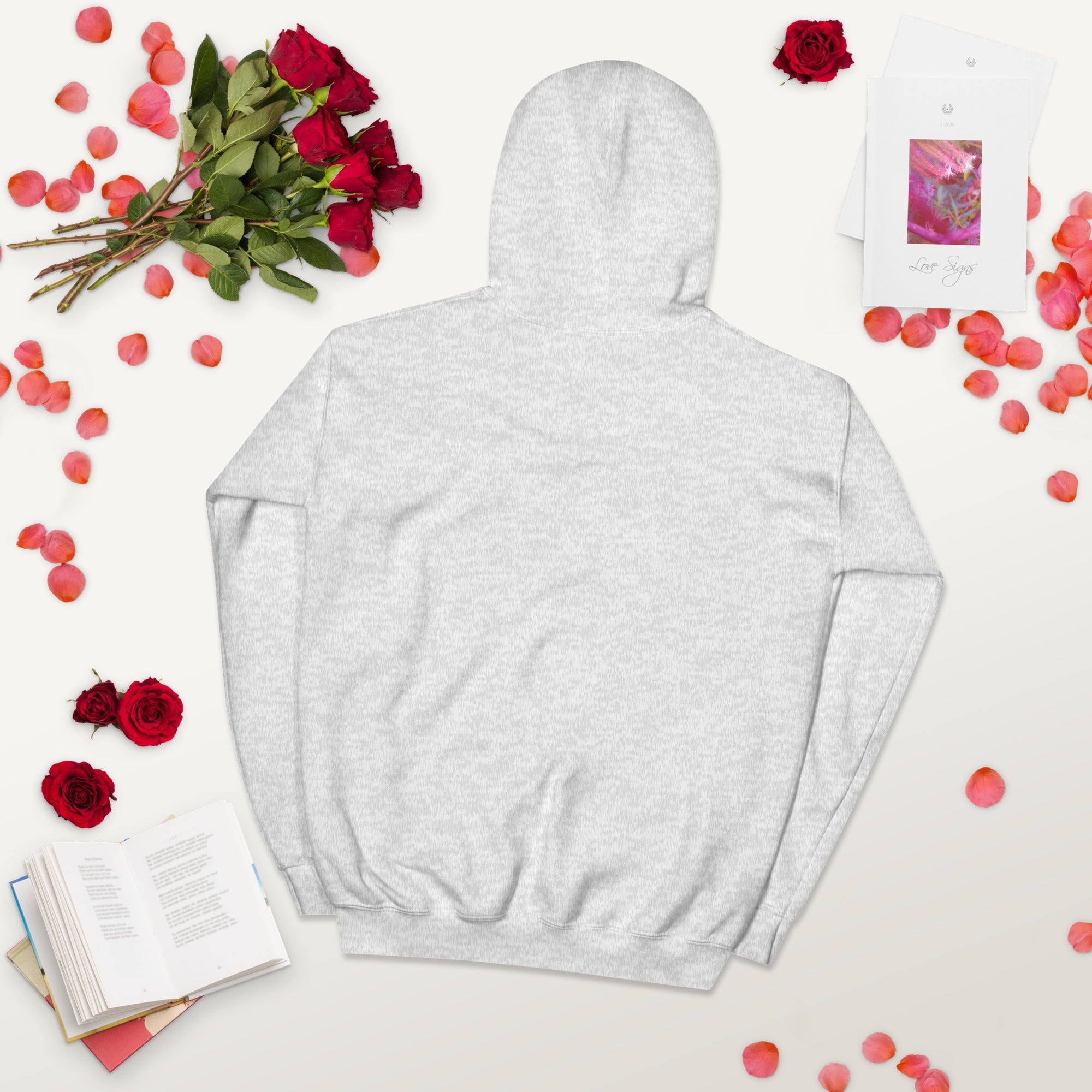 Sweet Paw Print of Love Hoodie