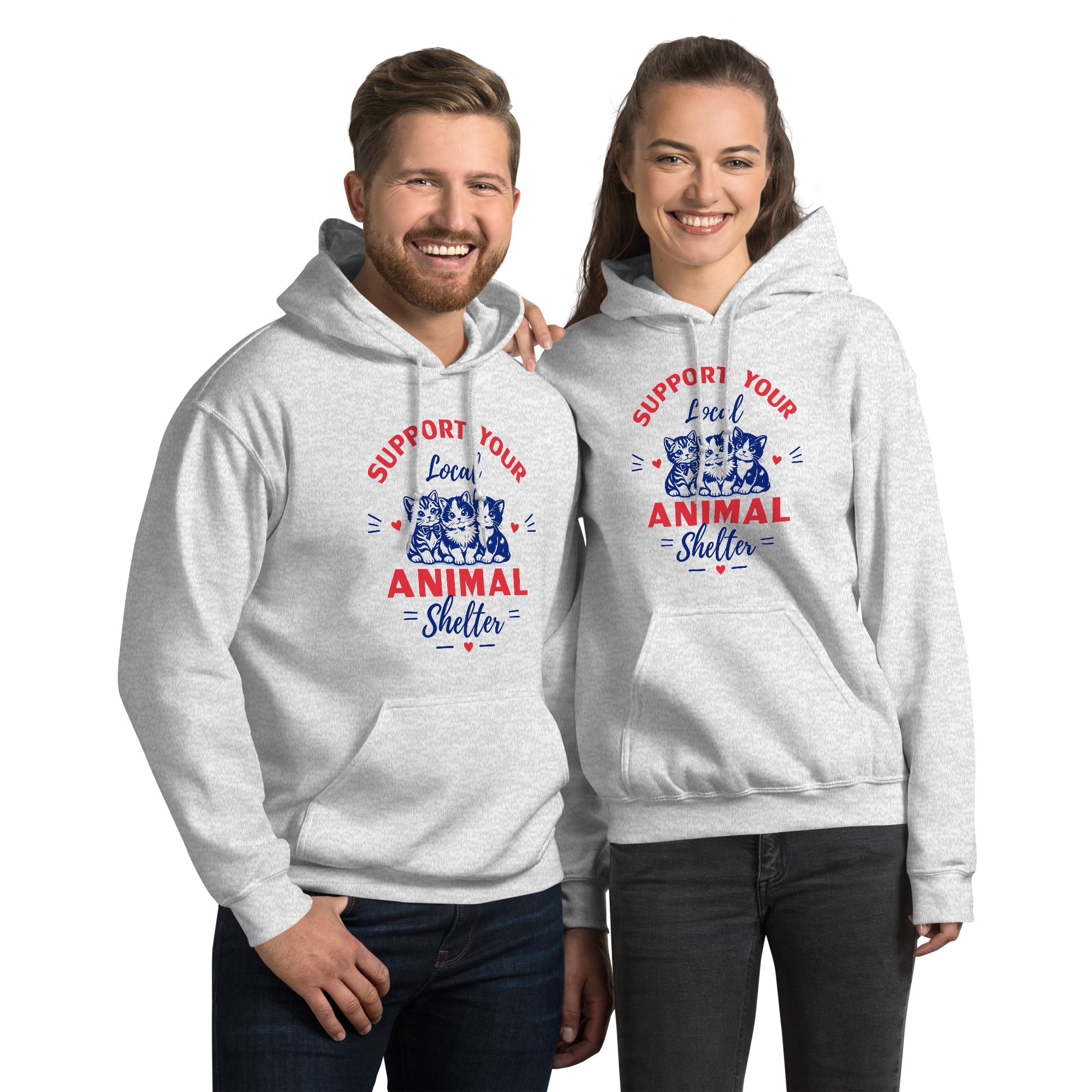 Support Your Local Animal Shelter Hoodie