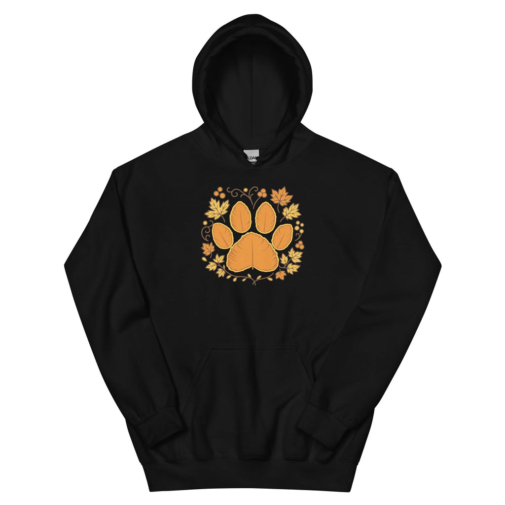 Leaves of Autumn Paw Print Hoodie
