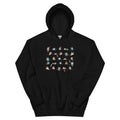 Peeping Pets Holiday Cats Hoodie