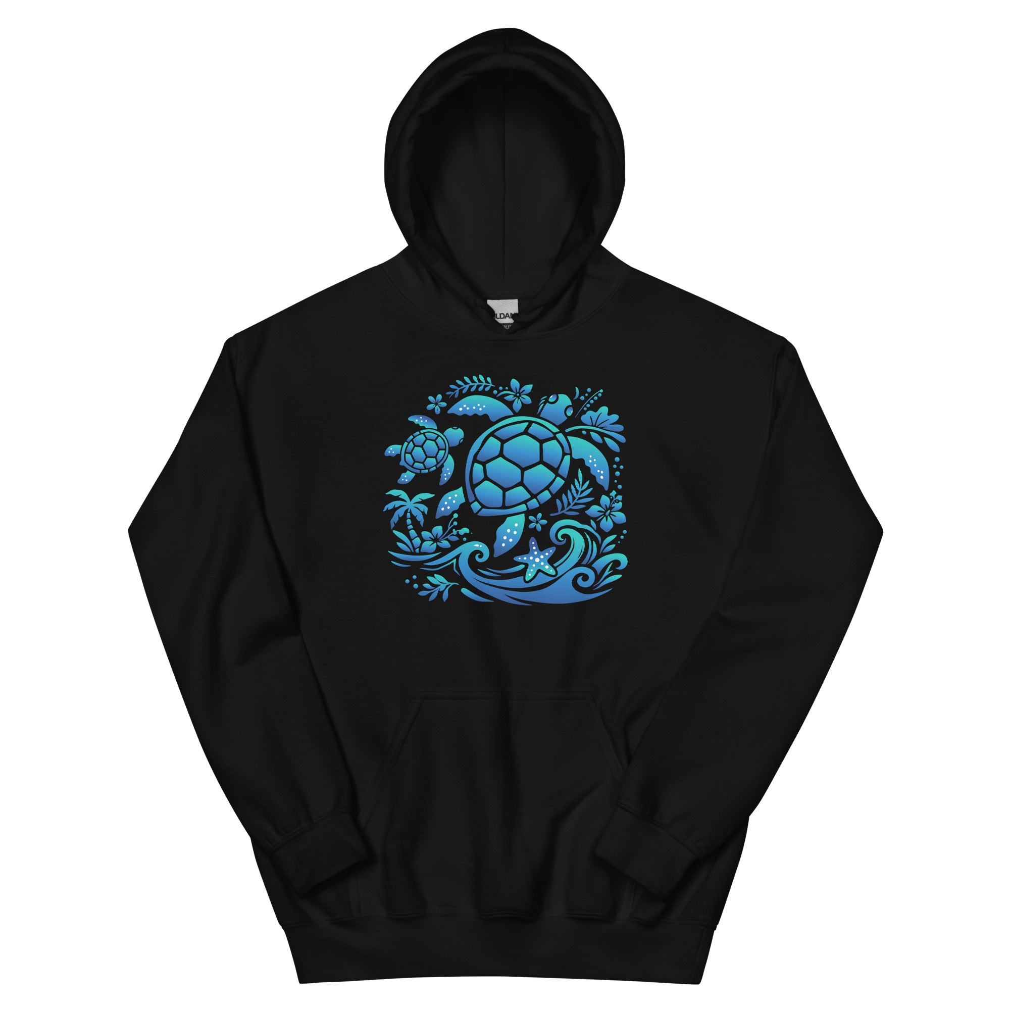 Swimming Sea Turtles Hoodie