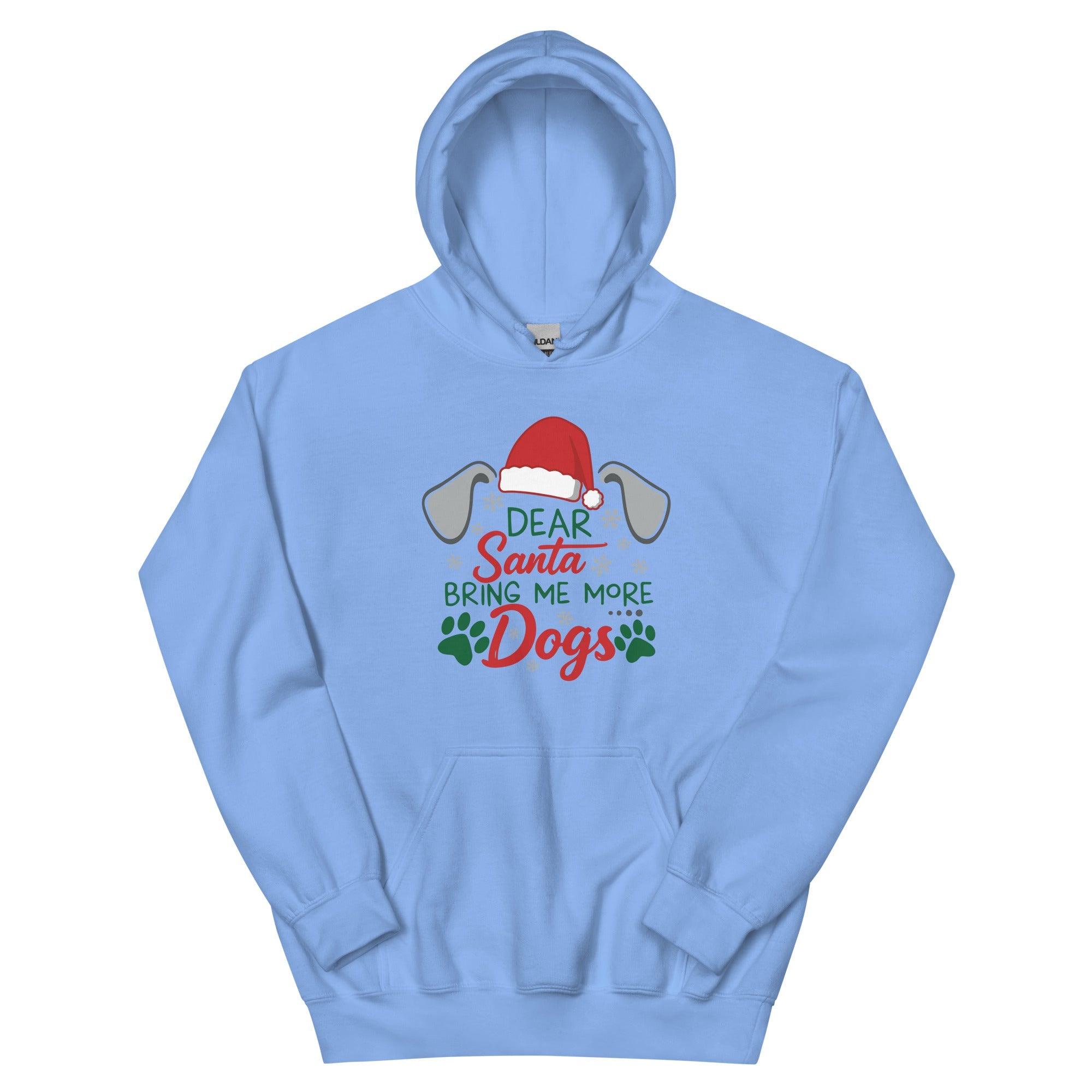 Dear Santa Send Dogs Hoodie