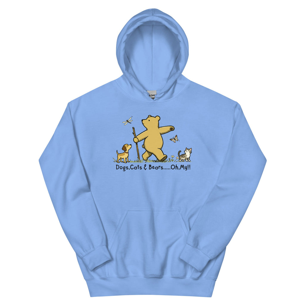 Dogs, Cats & Bears Oh My Hoodie