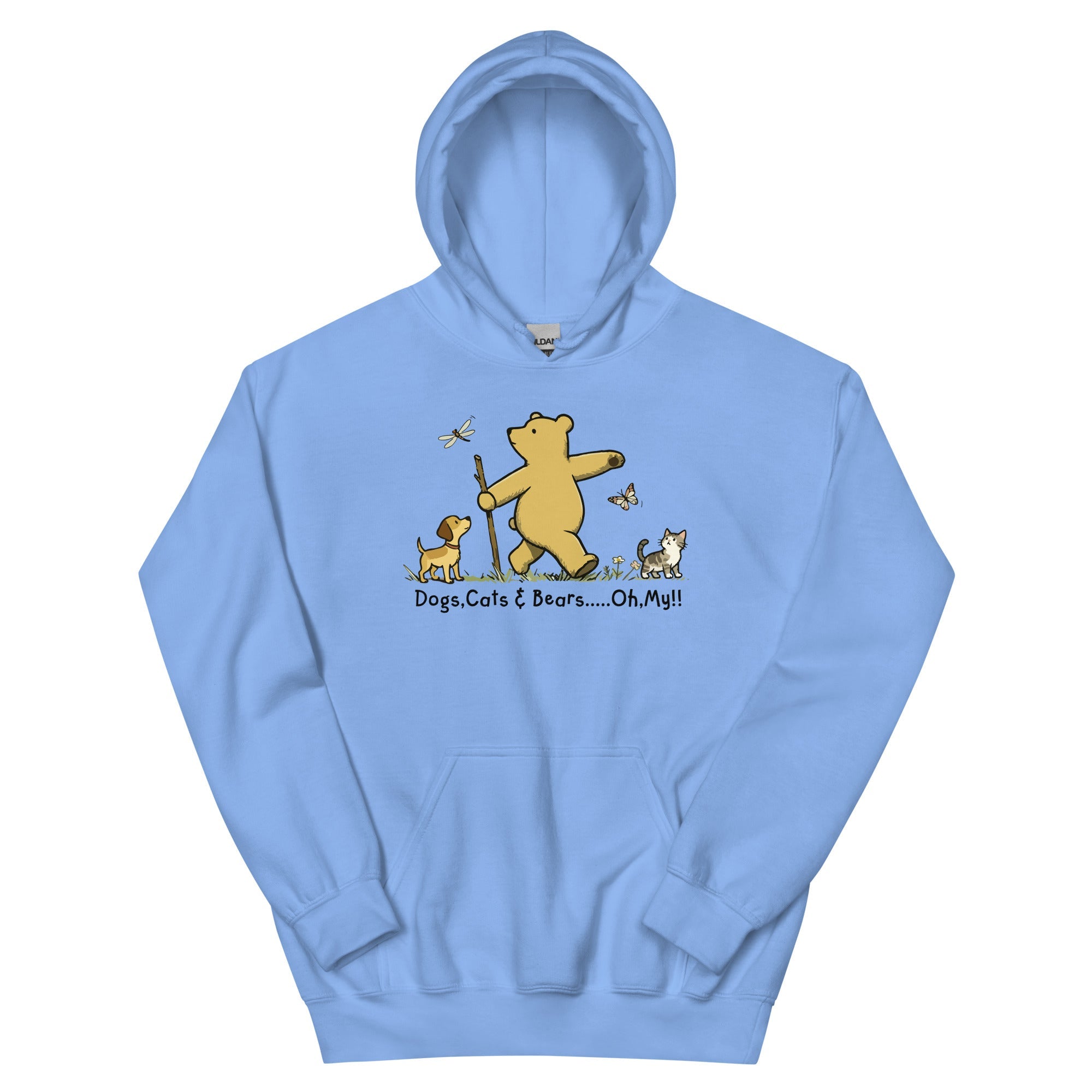 Dogs, Cats & Bears Oh My Hoodie
