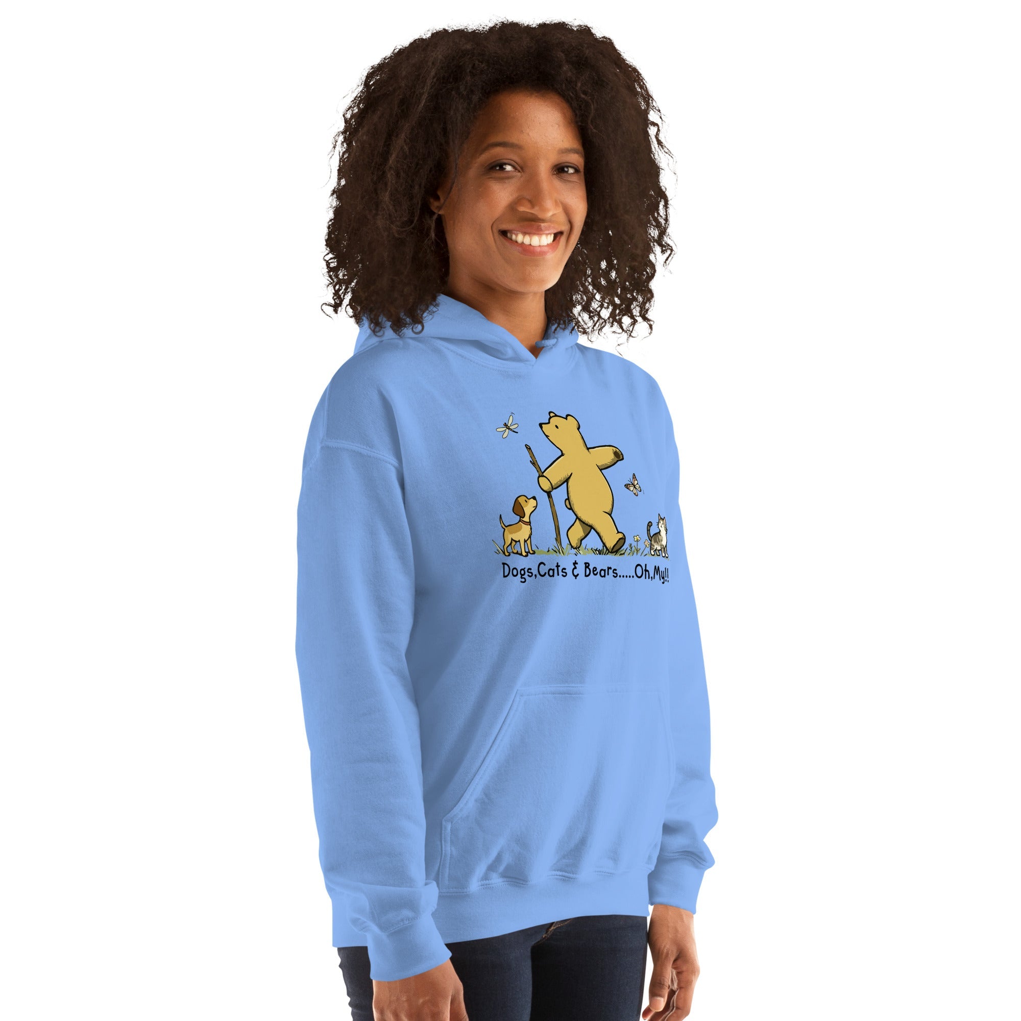 Dogs, Cats & Bears Oh My Hoodie