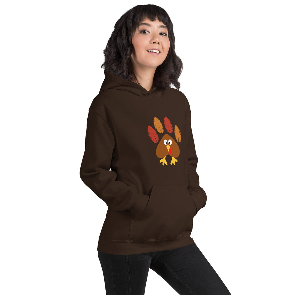 Paw Print Turkey Hoodie