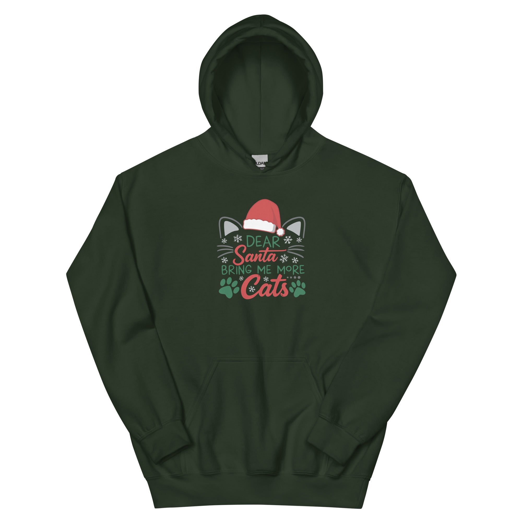 Dear Santa Send Cats Hoodie
