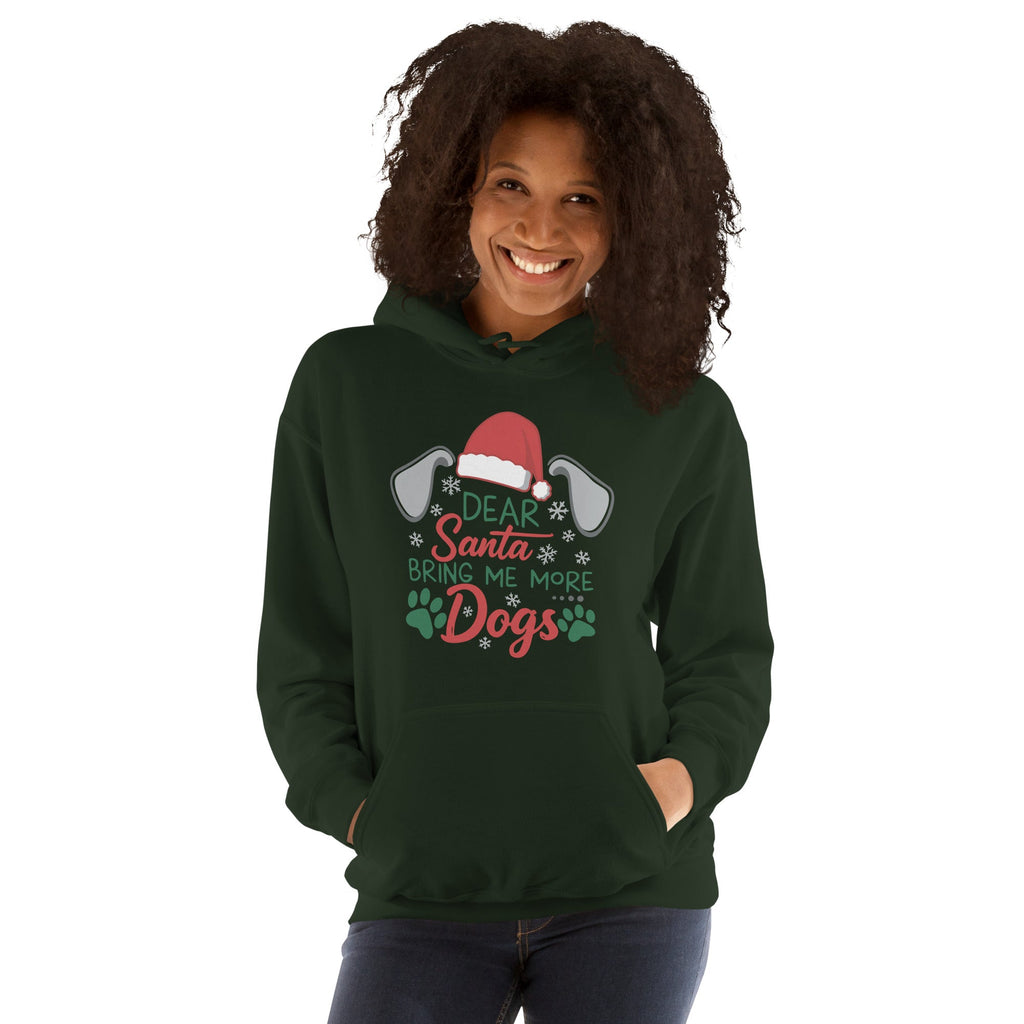 Dear Santa Send Dogs Hoodie