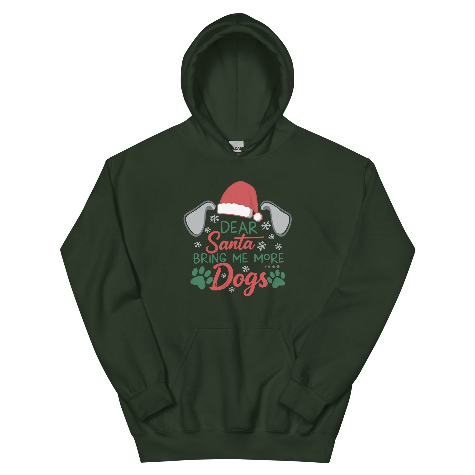 Dear Santa Send Dogs Hoodie