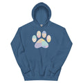 Quilted Paw Print  Hoodie