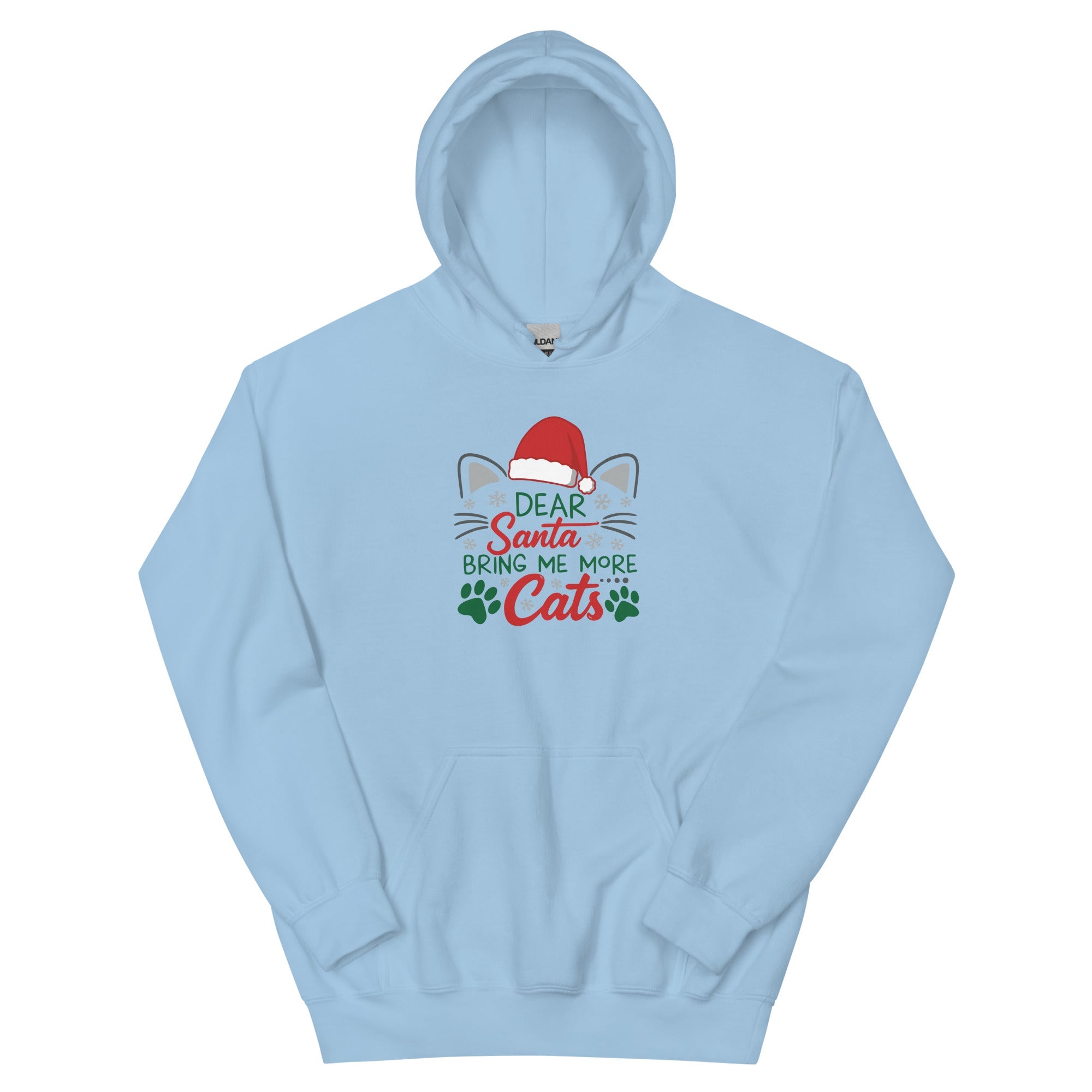 Dear Santa Send Cats Hoodie