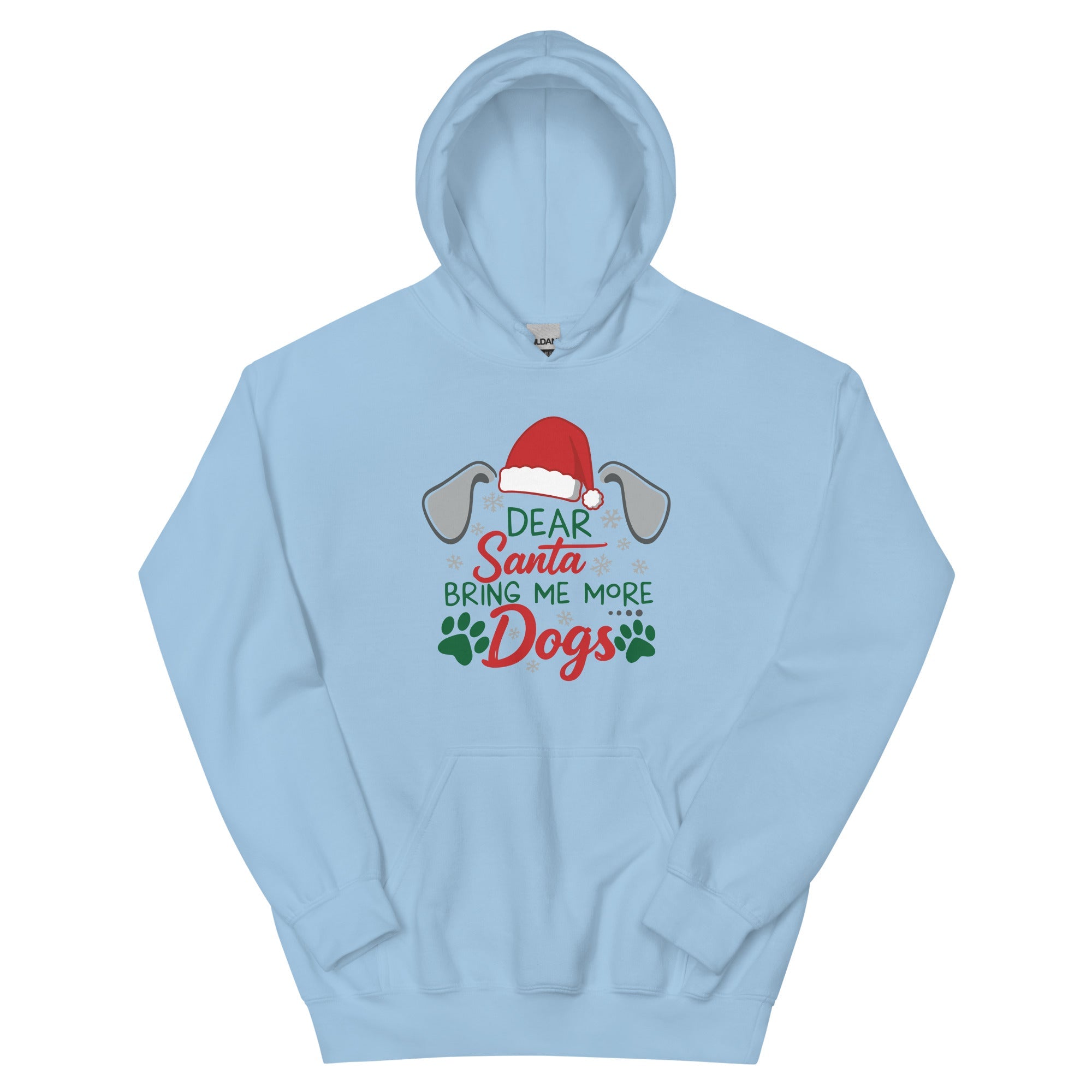 Dear Santa Send Dogs Hoodie