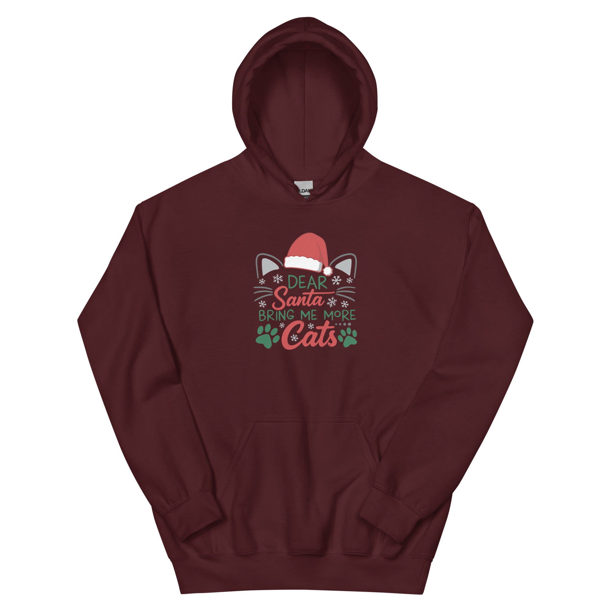 Dear Santa Send Cats Hoodie