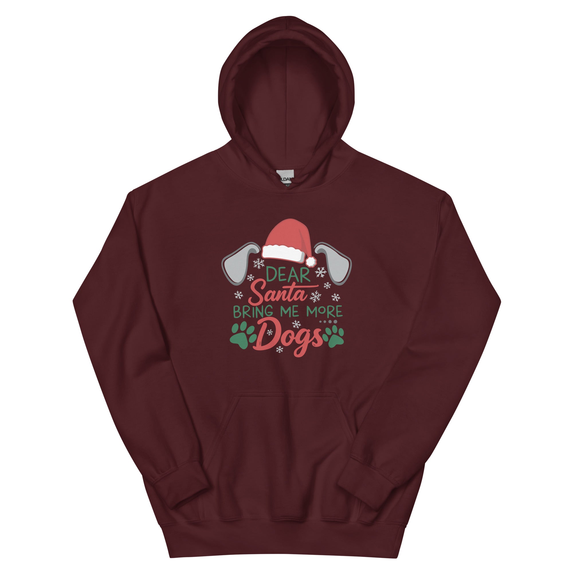Dear Santa Send Dogs Hoodie
