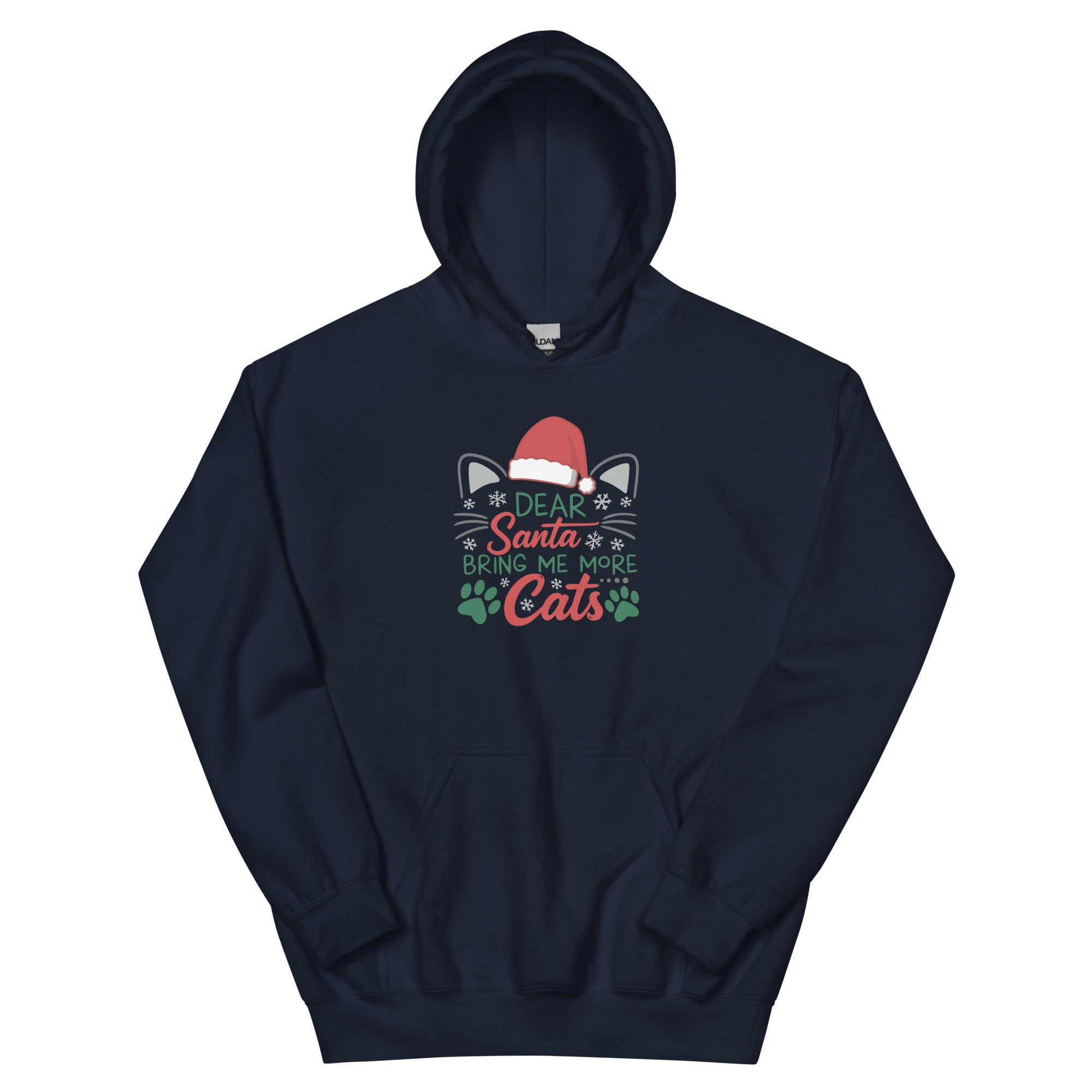 Dear Santa Send Cats Hoodie