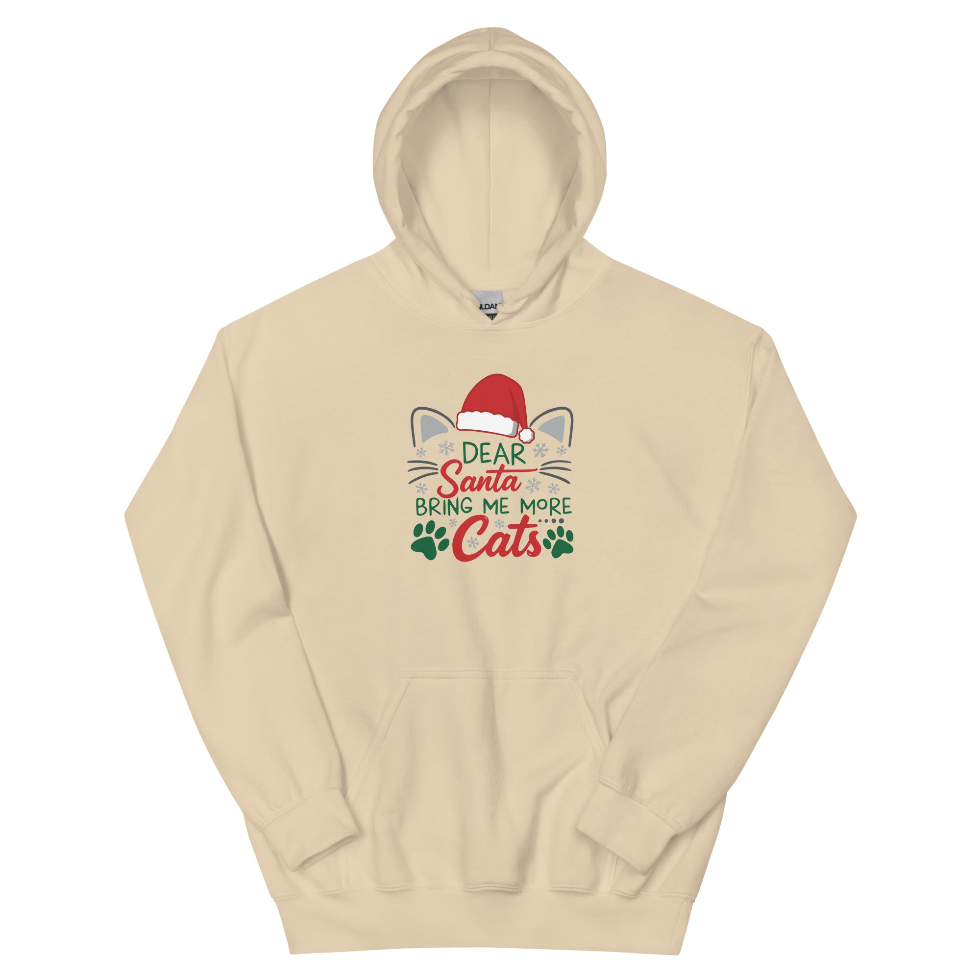 Dear Santa Send Cats Hoodie
