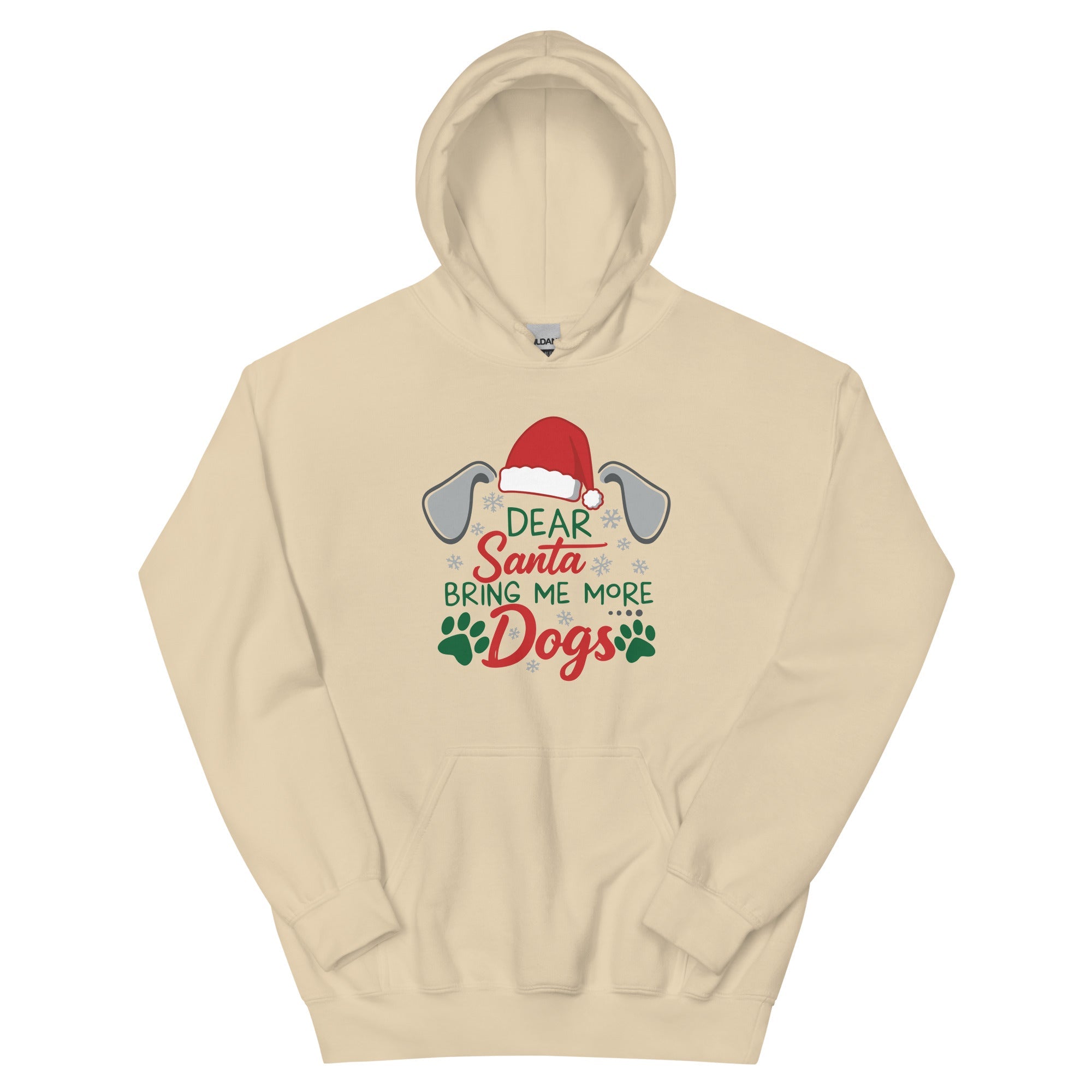 Dear Santa Send Dogs Hoodie
