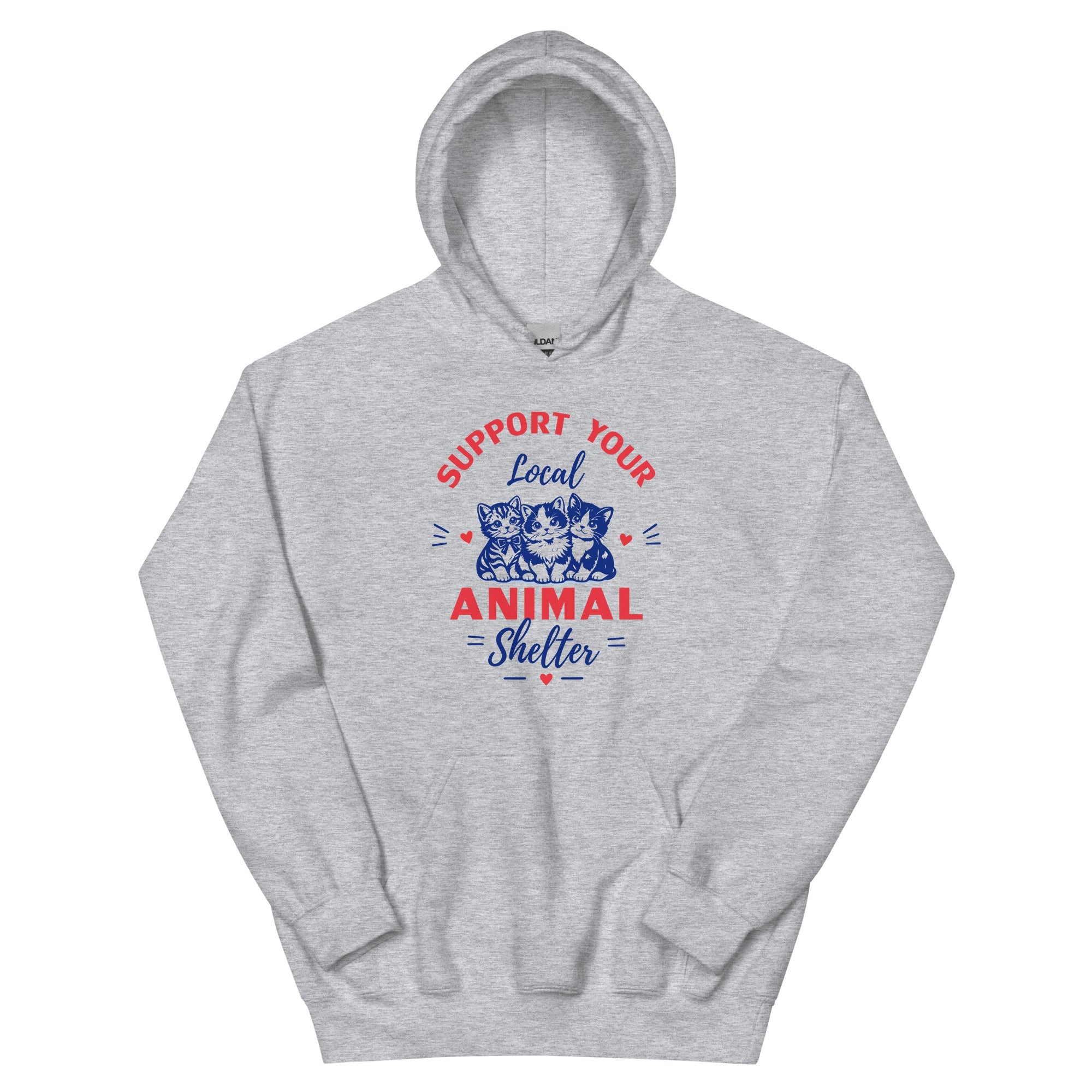 Support Your Local Animal Shelter Hoodie