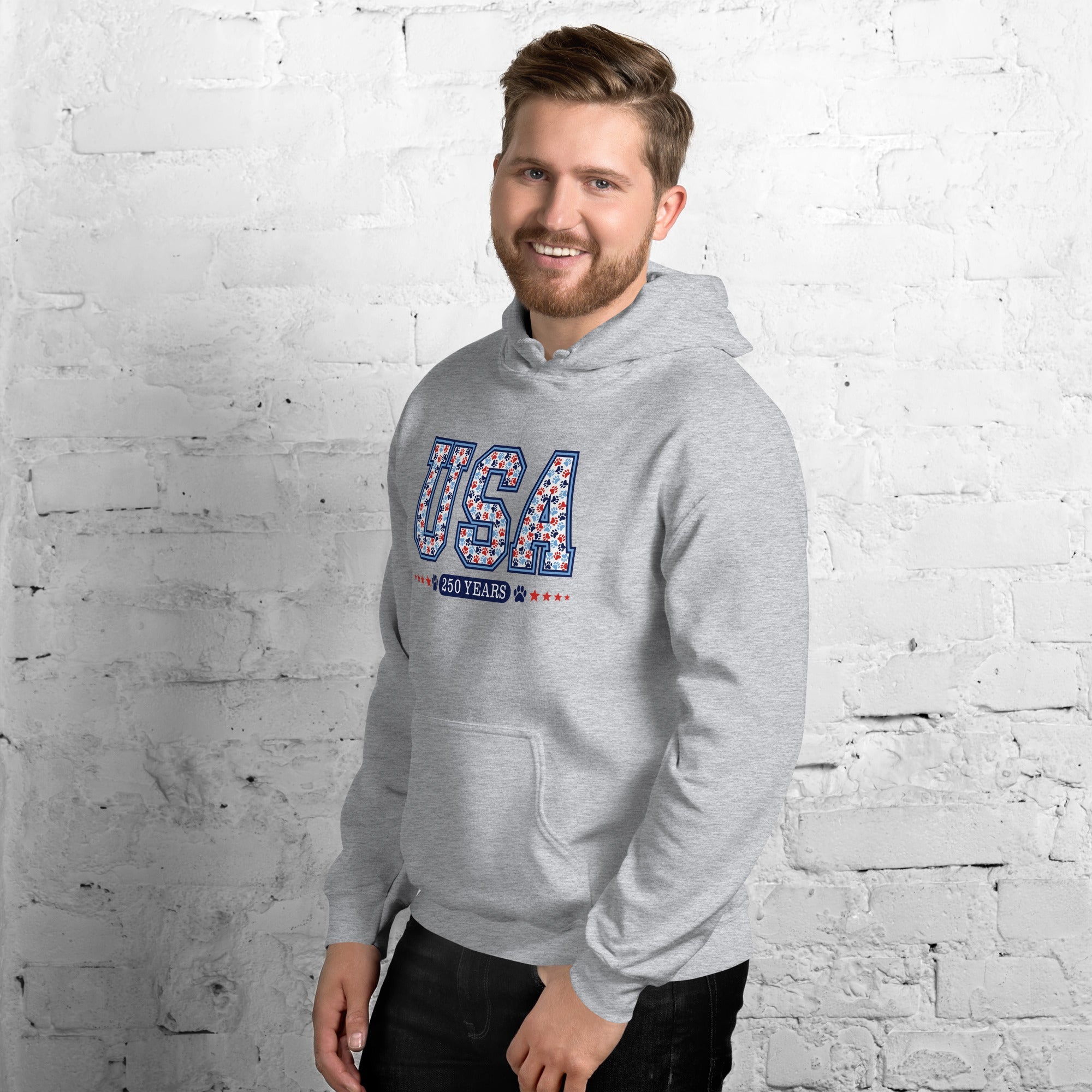 Paw Print USA 250th Hoodie