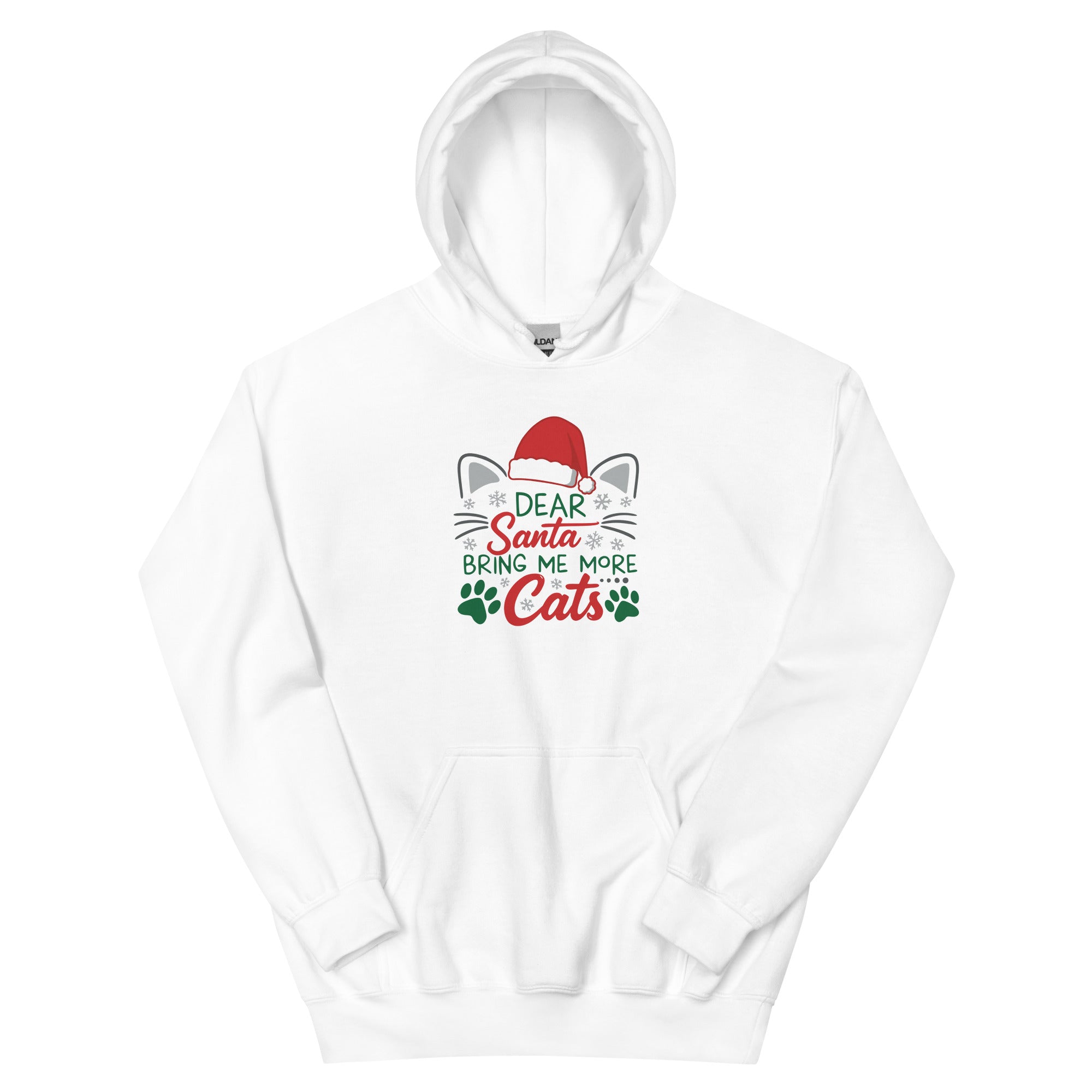 Dear Santa Send Cats Hoodie