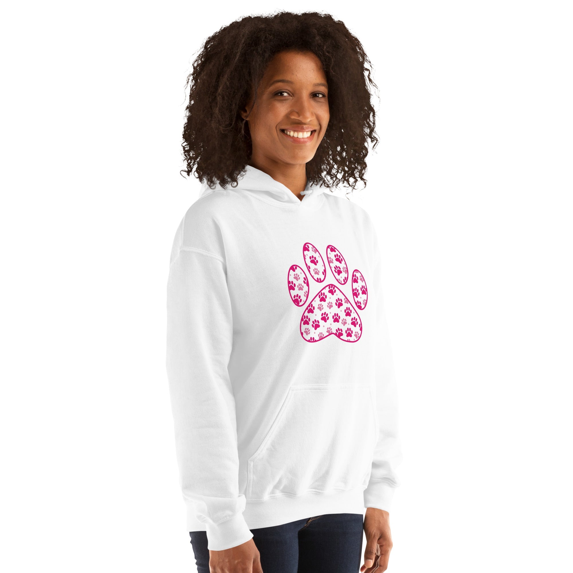 Sweet Paw Print of Love Hoodie
