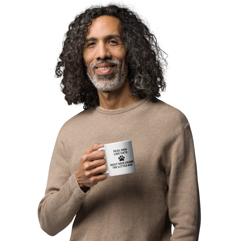 Real Men Like Cats Mug