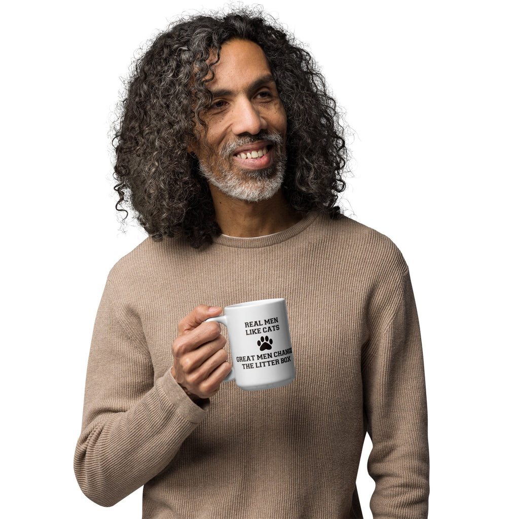 Real Men Like Cats Mug