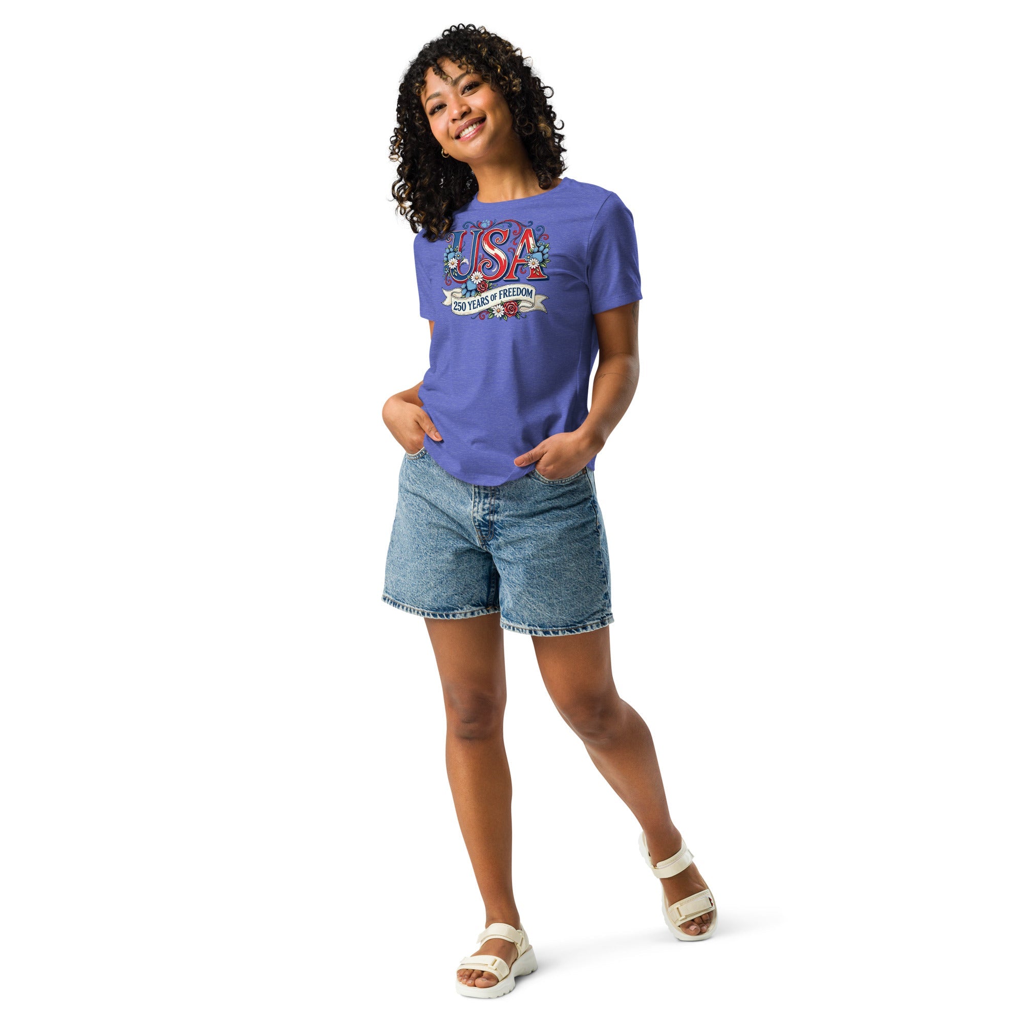 USA 250 Years Women's Relaxed T-Shirt
