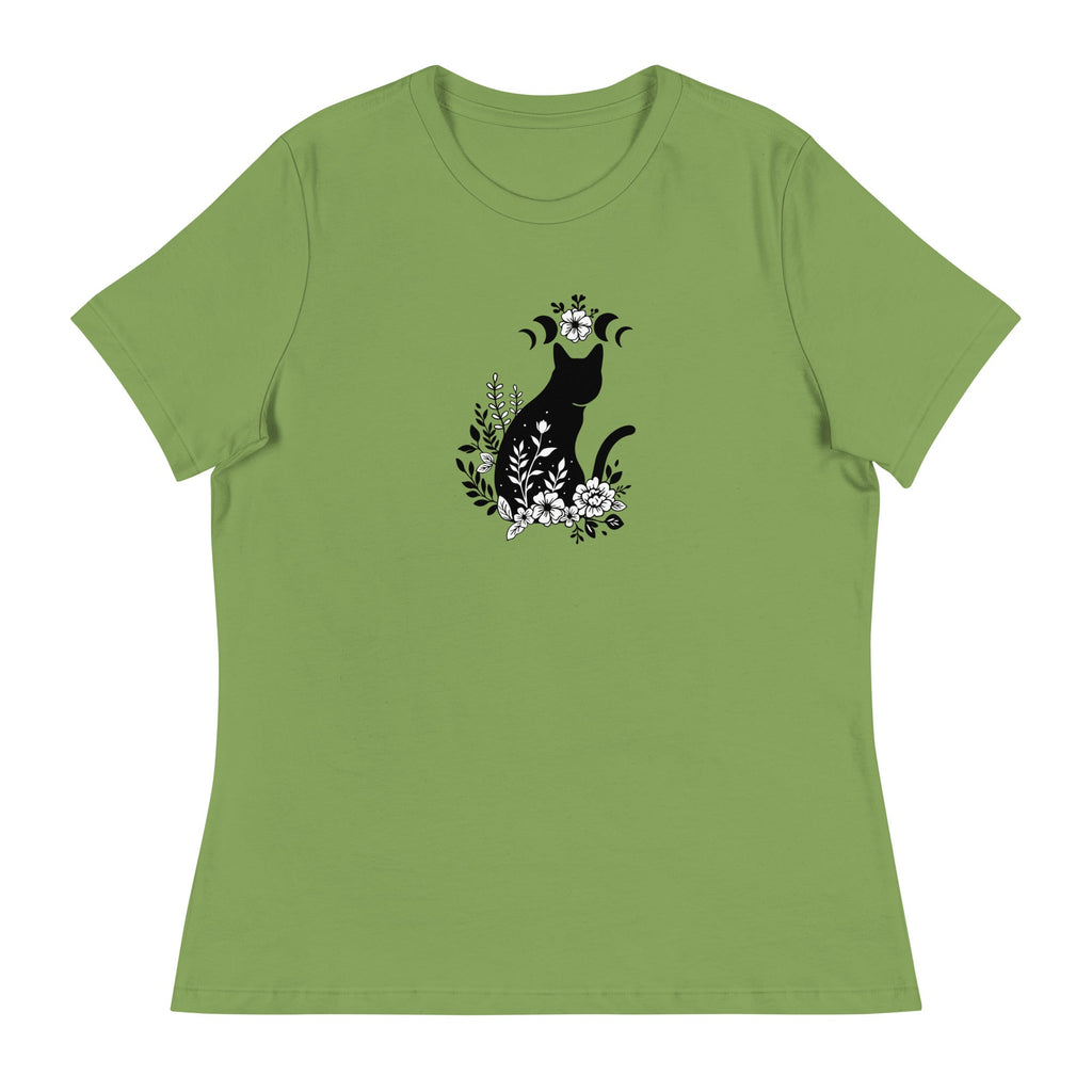 Cat & Moon Dreams Women's Relaxed T-Shirt