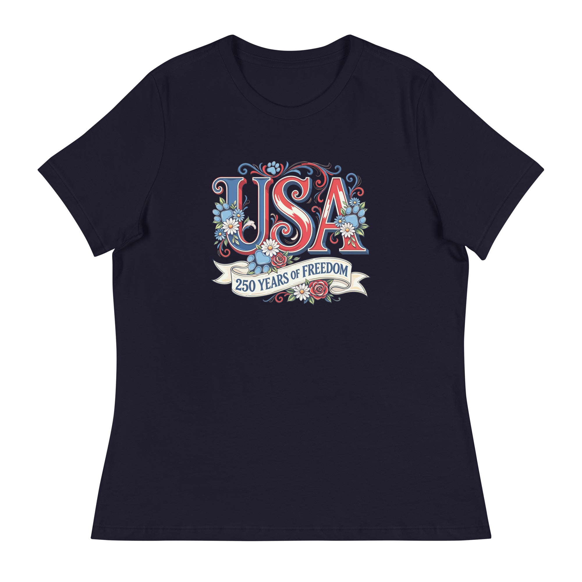 USA 250 Years Women's Relaxed T-Shirt